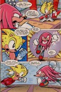 Super Sonic vs. Hyper Knuckles
