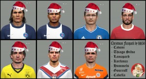 PES2014 Christmas Facepack by hhh56