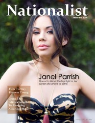 Janel Parrish @ Nationalist Magazine February 2014