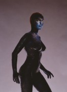 Rebecca Romijn - X-Men's Mystique Photoshoot