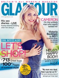 Cameron Diaz - Glamour UK Magazine - May 2014