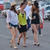 Nina Dobrev, Jessica Szohr & Emma Miller having a good time on a yacht in St. Tropez - 06/15/2014