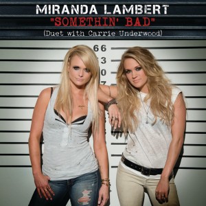 Miranda Lambert & Carrie Underwood - "Something Bad" - single cover