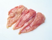 Куски сырого мяса, курица на белом фоне (crude meat, chicken) 82e35c336610926