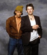 Джонни Депп (Johnny Depp)  Glenn Ridgers photo 1994, together with Shane MacGowan - 3xHQ 9d9348359768771
