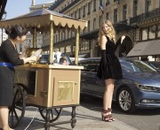 Сара Бранднер (Sarah Brandner) Shooting for the new VW Passat, Paris, 2014.10.02 - 75xHQ D33c16363205146