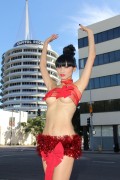 Бай Линг (Bai Ling) Her Red Hot Hollywood Holiday Photoshoot in Hollywood - 28.11.2014 353b6e367937342
