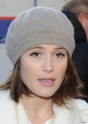 [MQ] Gemma Arterton - joins veteran Dagenham protesters for equal pay campaign in London (12-17-14)