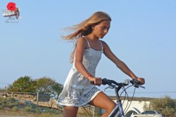 Steppe Flower Gal Bicycle Ride X 1792 Hot Sex Picture