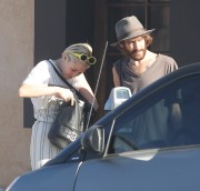 Miley Cyrus - spends the day without Patrick Schwarzenegger after returning from his Cabo vacation 03/29/2015