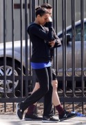 Zoe Saldana - Leaving the gym in Hollywood 03/31/15